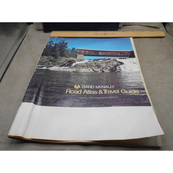 Rand McNally Road Atlas & Travel Guide 1978 Meyer Snowplow US Canada Mexico - Picture 3 of 12
